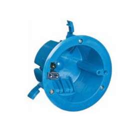 Carlon B618RR Ceiling Box, 1-Gang, Clamp Mounting, Polycarbonate