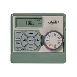 Orbit 57594 Indoor Easy Dial Timer, 4-Zone, LCD Display