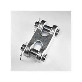 BARON 81380/196 Clevis Link, 3/8 in, 6600 lb Weight Capacity, Steel, Zinc