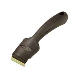 HYDE 10510 Lifetime Pull Scraper, 1-1/2 in W Blade, HCS Blade, Black Handle