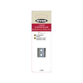 HYDE 11000 Scraper Replacement Blade, 1 in W Blade, HCS Blade