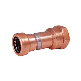 EPC 903 Series 10170735 Push-Fit Adapter, 3/4 in Sweat, 3/4 in Female