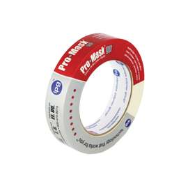 IPG 5101-1 General-Purpose Masking Tape, 60 yd L, 0.94 in W, 5 mil Thick, Resin/Synthetic Rubber Adhesive, Beige