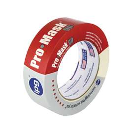 IPG 5102-1.5 General-Purpose Masking Tape, 60 yd L, 1-1/2 in W, 5 mil Thick, Resin/Synthetic Rubber Adhesive, Beige