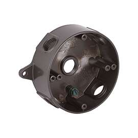 HUBBELL 5361-2 Box, Lug Mounting, Aluminum