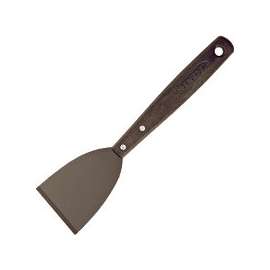 HYDE 12050 Chisel Scraper, 4-1/2 in L x 3 in W Blade, Carbon Steel Blade, Black Handle
