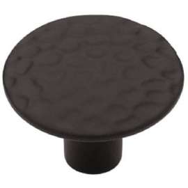 1-1/8" BLK Hamm Knob