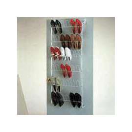 ClosetMaid 804000 Shoe Rack, 58 in L, 5 in H, Steel, White