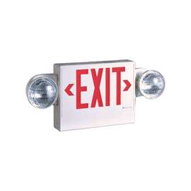 Sure-Lites LPX7DH Emergency Exit Light, 120/277 VAC