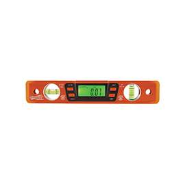 Swanson SAVAGE SVT200 Digital Torpedo Level, 3-Vial, 9 in L