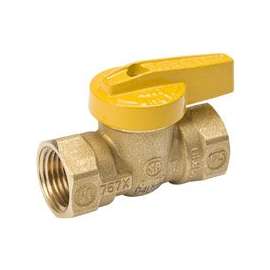 B & K ProLine 110-524HC Gas Ball Valve, 3/4 in FPT, Brass