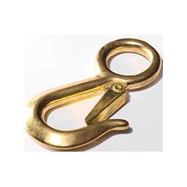 BARON 2311B-1-1/8 Snap Hook, 400 lb Weight Capacity, Bronze, Polished