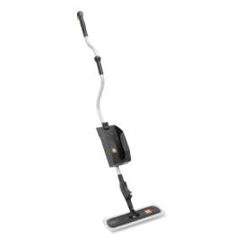 TASKI ProSpeed Finish Applicator System, 18" Wide Black Microfiber Head, 60" Silver/Black Handle