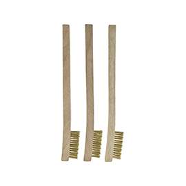 Linzer C301 Brush Set, Sanded Handle, Brass Bristle
