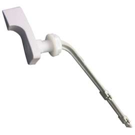 Amer WHT Flush Lever