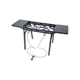 Bayou Classic DB375 Patio Stove, Propane, 13.4 in L, 19.7 in W, Steel