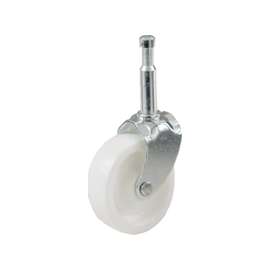 Shepherd Hardware 9055 Swivel Caster, 50 lb Weight Capacity, 1-5/8 in Dia Wheel