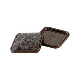 Shepherd Hardware 9080 Caster Cup, Brown