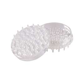 Shepherd Hardware 9082 Caster Cup, Plastic, Clear