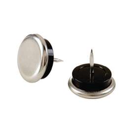 Shepherd Hardware 9099 Furniture Glide, Silver, Nickel
