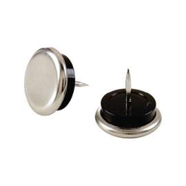 Shepherd Hardware 9100 Furniture Glide, Silver, Nickel
