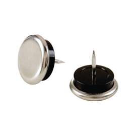 Shepherd Hardware 9101 Furniture Glide, Silver, Nickel