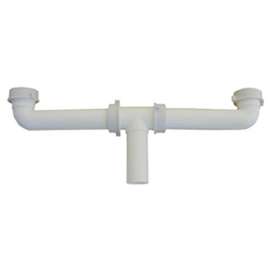 1-1/2x16 WHT CTR Drain