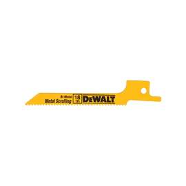 DeWALT DW4815 Reciprocating Saw Blade, 18 TPI, Bi-Metal, Anti-Stick-Coated