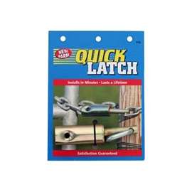 NEW FARM Quick Latch WA Gate Latch, Stainless Steel, For 1/4 in Proof Chain