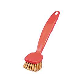 BIRDWELL 241-48 Pot/Pan Brush, Brass Bristle, Polypropylene Handle, Assorted