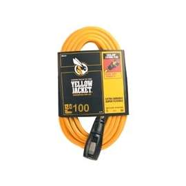 CCI 2738 Extension Cord, 12 AWG, Yellow Jacket