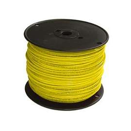 Southwire 12YEL-STRX500 Stranded Building Wire, 12 AWG, 500 ft L, Yellow Nylon Sheath