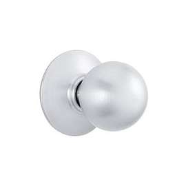 Schlage Plymouth F170 PLY 626 Non-Turning Dummy Door Knob, Satin Chrome