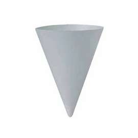Paper Cone Water Cups, 4 oz, White