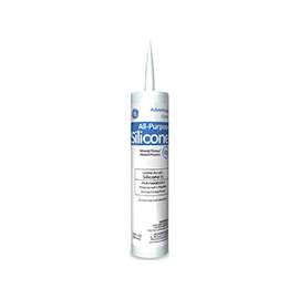 GE Silicone I M60.01 Silicone Caulk, Clear, 10.1 fl-oz Cartridge