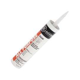 GE Silicone I M60.02 Silicone Caulk, White, 10.1 fl-oz Cartridge