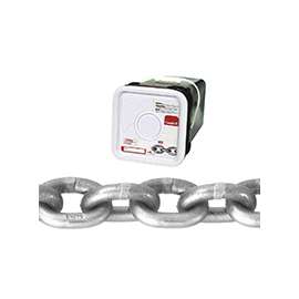 Campbell 0184516 High-Test Chain, 3900 lb Working Load Limit, 5/16 in, Carbon Steel, Bright