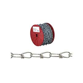 Campbell PE0722027 Loop Chain, 255 lb Working Load Limit, #2/0, Low Carbon Steel, Poly-Coated