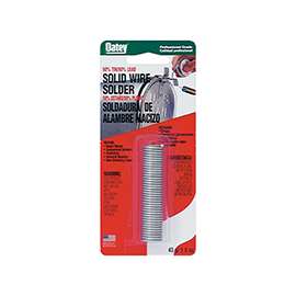 Oatey 53010 Leaded Solder, Silver, 1 oz Carded