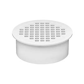 Oatey 43569 Floor Drain, PVC, For SCH 40 DWV PVC Pipes