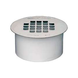 Oatey 43561 Floor Drain, PVC, For SCH 40 DWV PVC Pipes