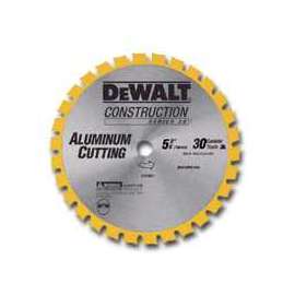 DeWALT DW9052 Circular Saw Blade, 5-3/8 in Dia, Carbide Cutting Edge, 10 mm Arbor, Carbide