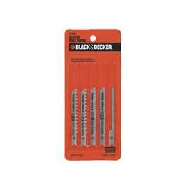 Black+Decker 75-530 Jig Saw Blade Kit, 5-Piece