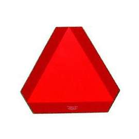 HY-KO TA-1 Highway Sign, Rectangular, Orange Legend, Red Background