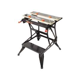 Black+Decker WM225 Workbench with One-Handed Clamp, 450 lb Capacity