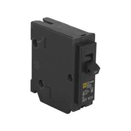 Square D Homeline HOM130CP Miniature Circuit Breaker, 120 V, Fixed Trip, Plug-In Mounting