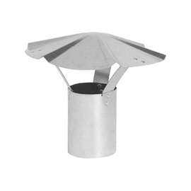 Imperial GV0586 Rain Cap, 3 in Dia, Galvanized Steel