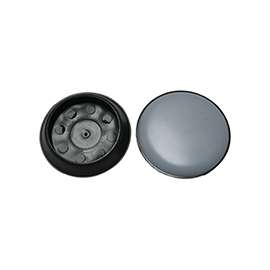 Magic Sliders 04600 Furniture Slide Glide, 2500 lb Weight Capacity, Polymer-Coated, Plastic, Gray