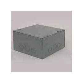 RACO SC060604RC Pull Box Enclosure, 1-Gang, Surface Mounting, Steel