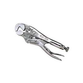 IRWIN VISE-GRIP Original 02 Locking Plier, 1-1/8 in Jaw Opening, Curved V Jaw, Nickel Jaw, Plain-Grip Handle
